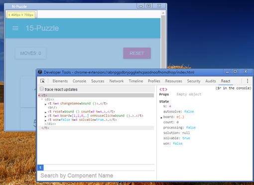 React Devtools Extension react devtools